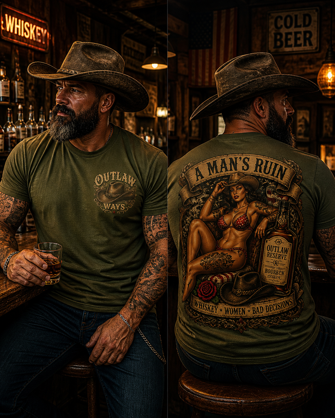 A man’s ruin