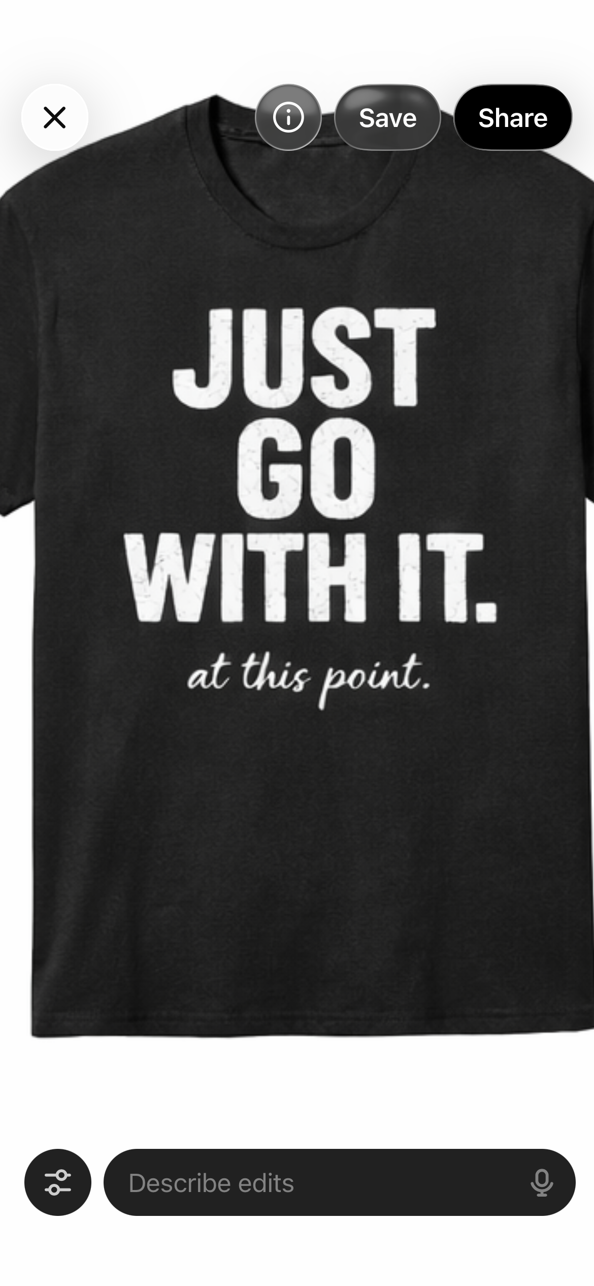 JUST GO WITH IT. – 3 Shirt Bundle