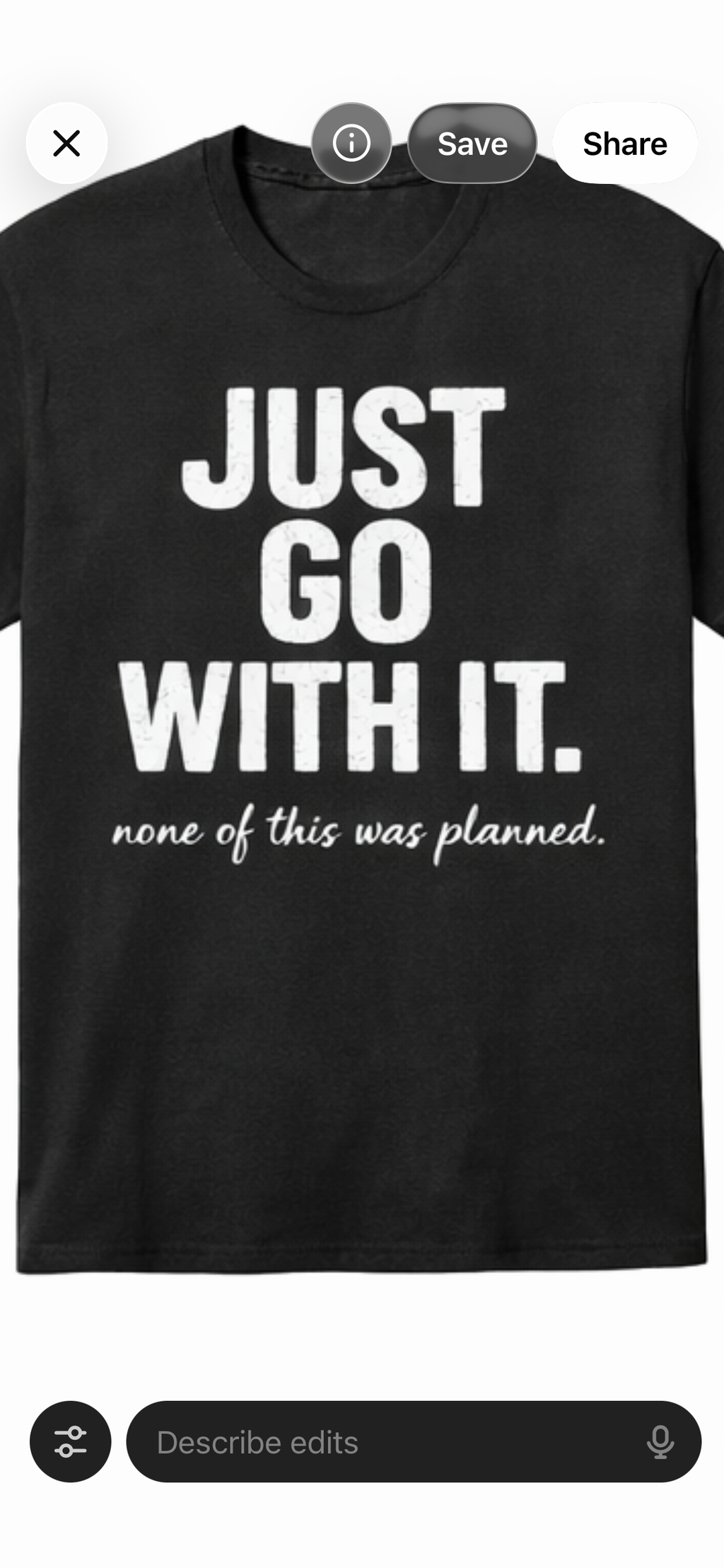 JUST GO WITH IT. – 3 Shirt Bundle