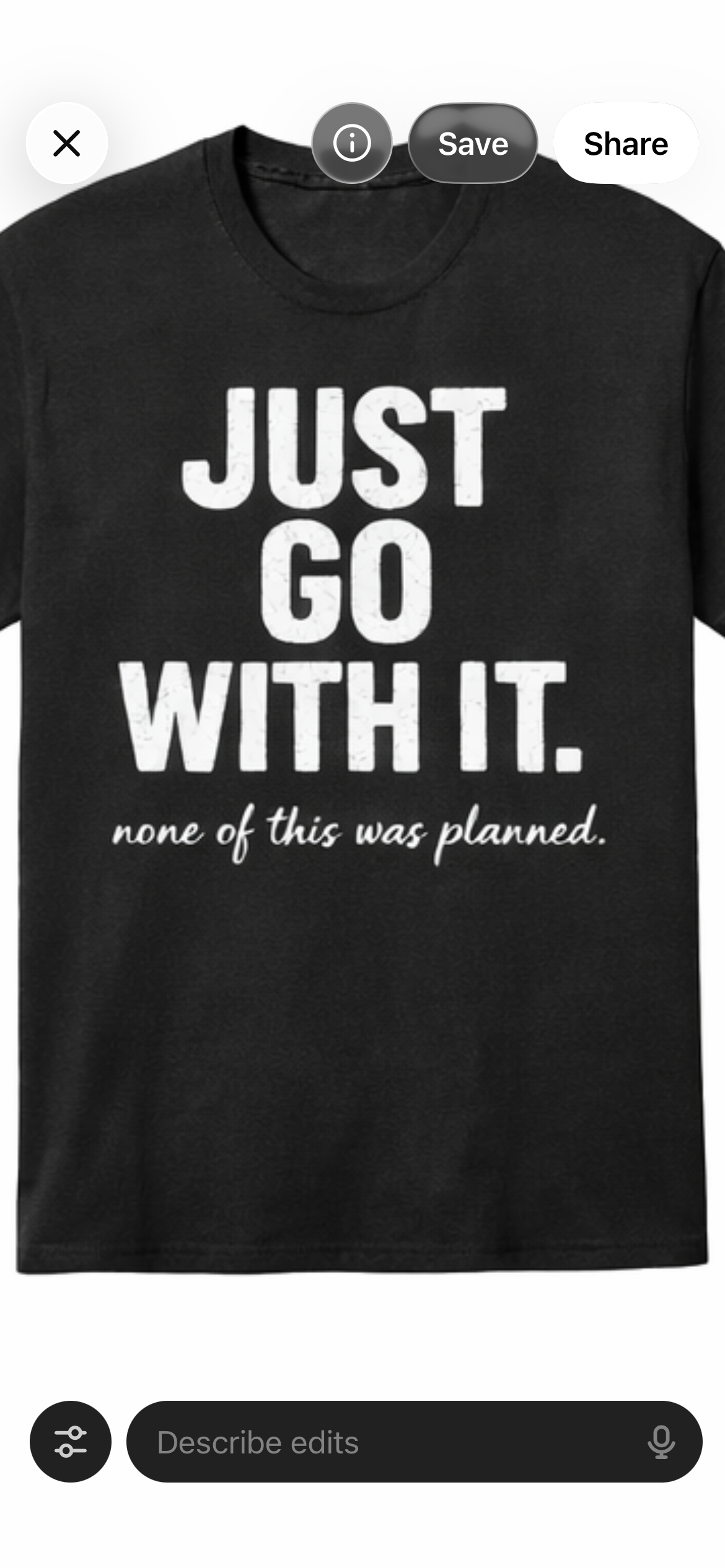 JUST GO WITH IT. – 3 Shirt Bundle